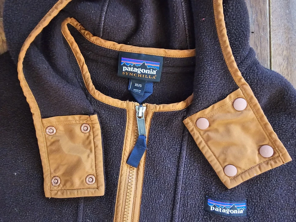 Poncho para mujer Patagonia Synchilla Cape XS/SM Foto 2 de 3