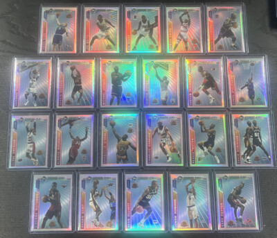 1996-97 Topps Mystery Finest Refractor Set with Michael Jordan 