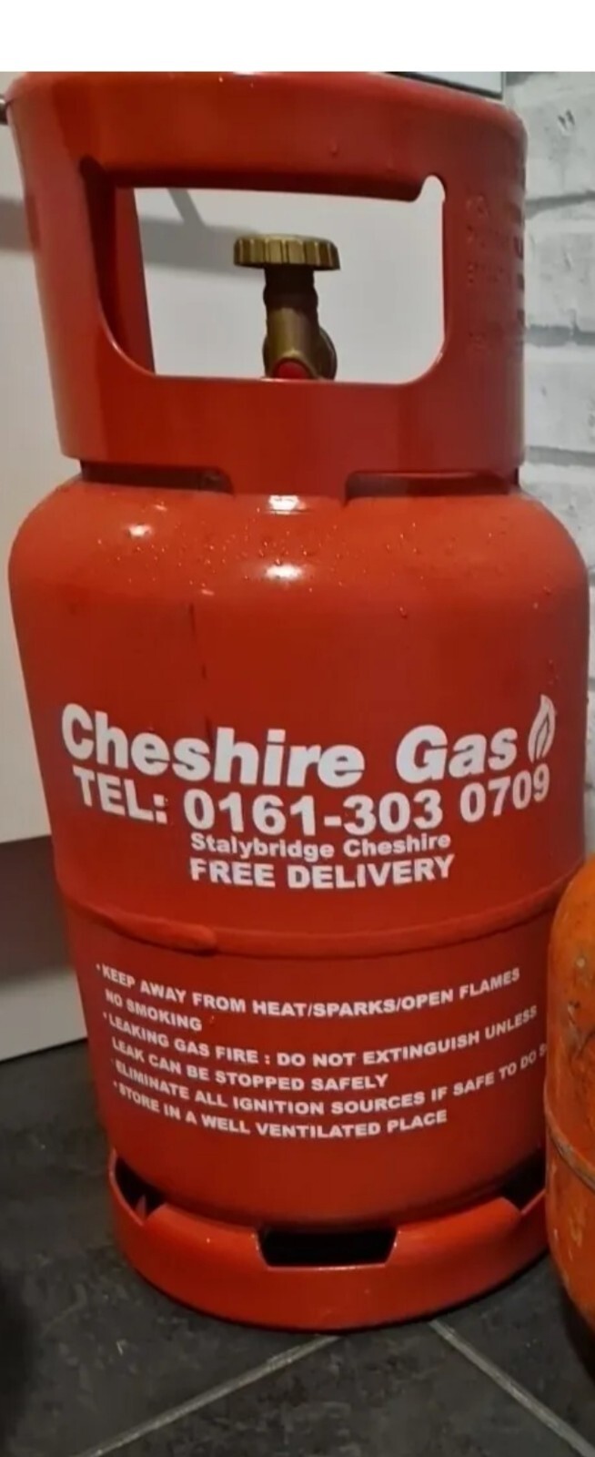 Cheshire Gas Calor 6Kg Propane Gas Bottle New/Full 6kg. See My Other
