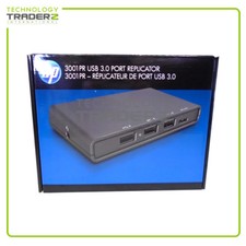 F3S42UT#ABA HP 3001pr USB3 Port Replicator F3S42UT * Factory Sealed Retail *