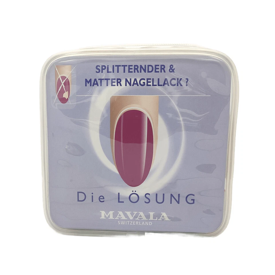 Nagelpflege Set Mavala Solution für Splitternder, matter Nagellack Maiküre Nails - Bild 2 von 4