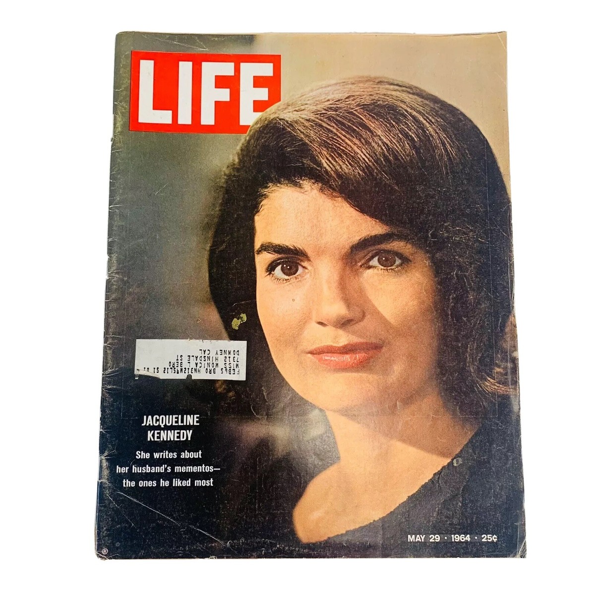 May 29, 1964 LIFE Magazine Mrs JFK Kennedy 60s Vintage advertising