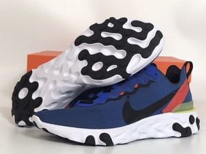 Nike React Element 55 Game Royal Blue Size 9 5 Mens Running Shoes Bq6166 403 Ebay