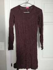 Maroon Tshirt Dress