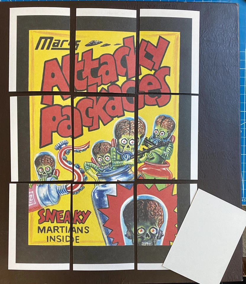 2016 Topps Mars Attacks ATTACKY PACKAGES Wacky Packages 1st Chase FOIL Set - Image 2 of 2