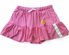 Cat  Jack Girls Pink Tiered Pull-On Knit Skort Ruffle L 10/12 