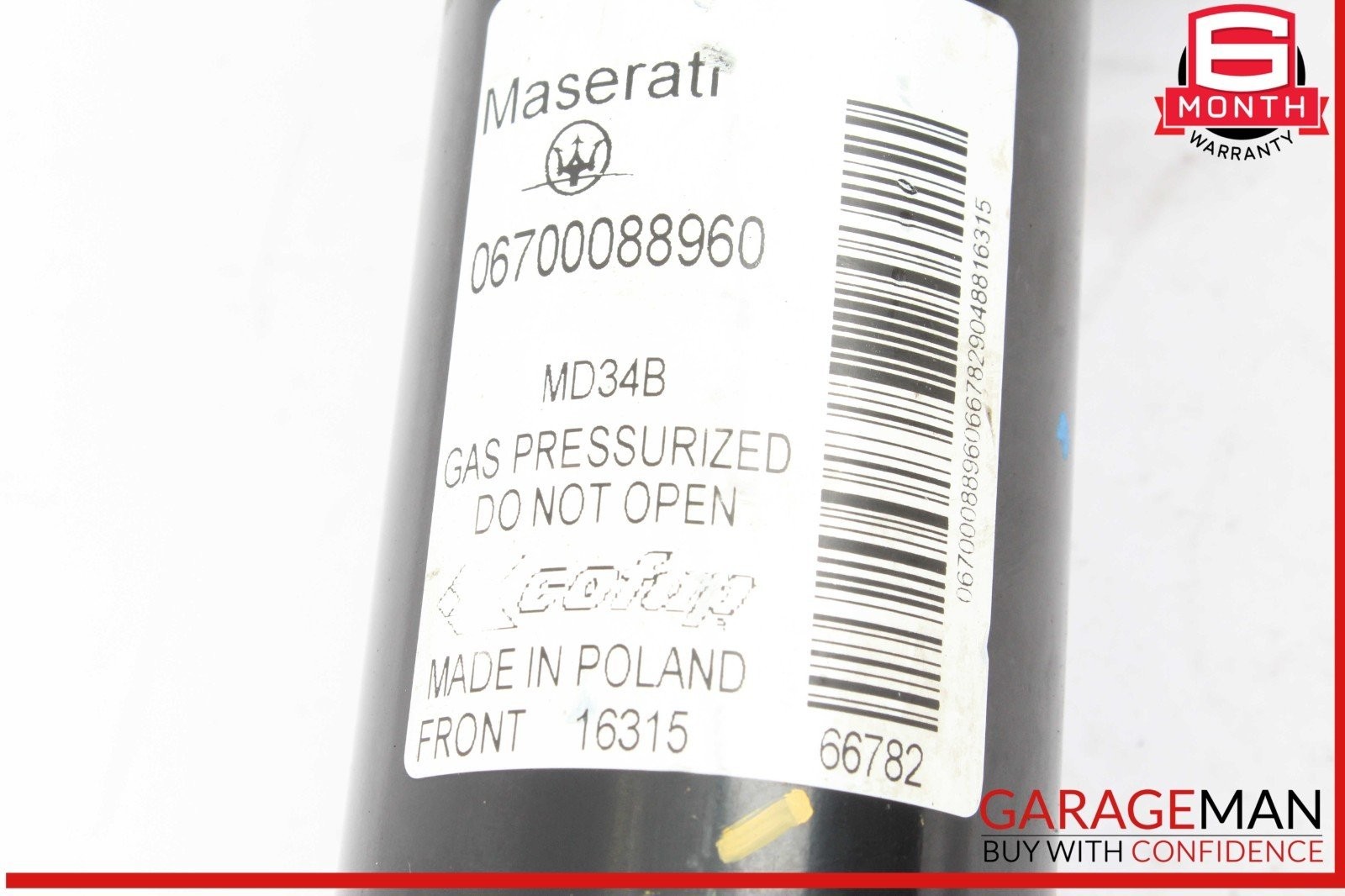 Maserati Ghibli 2014-2017 FRONT+RIGHT Strut assembly