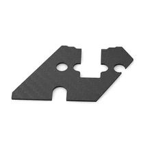 For Tamiya TT02 1/10 RC Car Accessories Carbon Fiber Anti-sand Cover Dust Cover