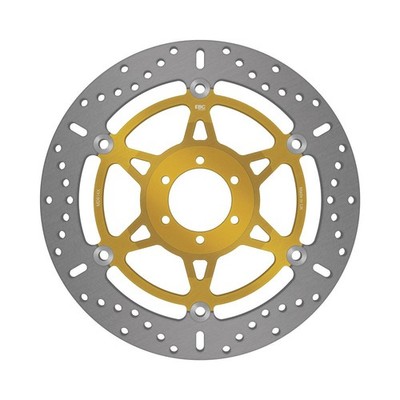 EBC S/Steel Float Full Circle X Brake Disc FLHS for Moto Guzzi V9 Bobber 2016-23