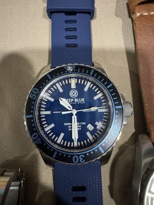 For Sale: Deep Blue Daynight 65 T-100 Tritium Automatic Dive Watch