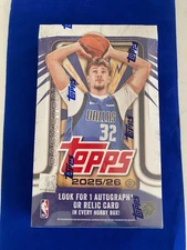2025-26 Topps Basketball Factory Sealed Hobby Box