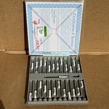 25 Pc - Deltronic TP25 Pin Gage Set .0238–.0262” • Class X • .0001” Steps •