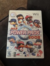 MLB Power Pros 2008 (Nintendo Wii, 2008) Complete CIB Video Games Baseball