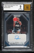 2024-25 Panini Prizm Draft Picks Legacy Signatures Tony Delk BGS 9 MINT Auto 3hd