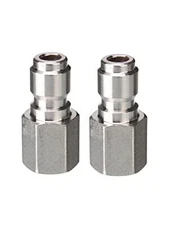 Pressure Washer Quick Connect Coupler 1/4" NPT Fitting 5000 PSI 2-Pack