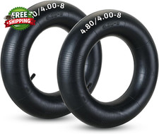 2 Pack 4.80/4.00-8 Inner Tube with TR-13 Straight Valve Stem Quick  Easy Instal