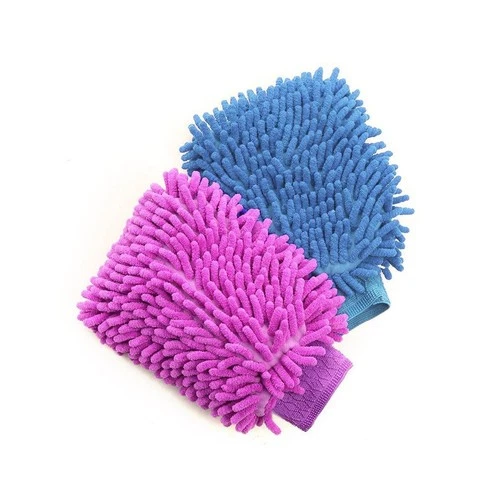 House Cleaning and Car Washing Gloves, Home Dusting Microfiber Mitts, Wash Clean Polish Faster (2-Pack) - Thumbnail 3