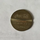 Vintage Coca-Cola Sodber S.P.A. Brass Vending Machine Token Roma Rome Italy