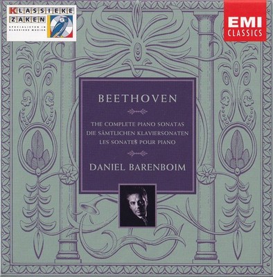 Beethoven: Complete Piano Sonatas Daniel Barenboim 10 CD Set USED VG condition