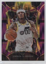 2023 Panini Select Mezzanine Level Purple Flash Prizm /175 Jordan Clarkson 19fe