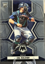 2022 Panini Mosaic Rookie Cal Raleigh #242 Seattle Mariners Base Set