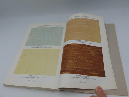 1933-34 Armstrong Linoleum & Floor Coverings Pattern Book Catalog for Salesmen - Picture 17 of 17