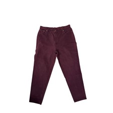 Vintage Levis 550 Relaxed Fit Tapered Leg Burgundy Plum Jeans USA Made W20 M