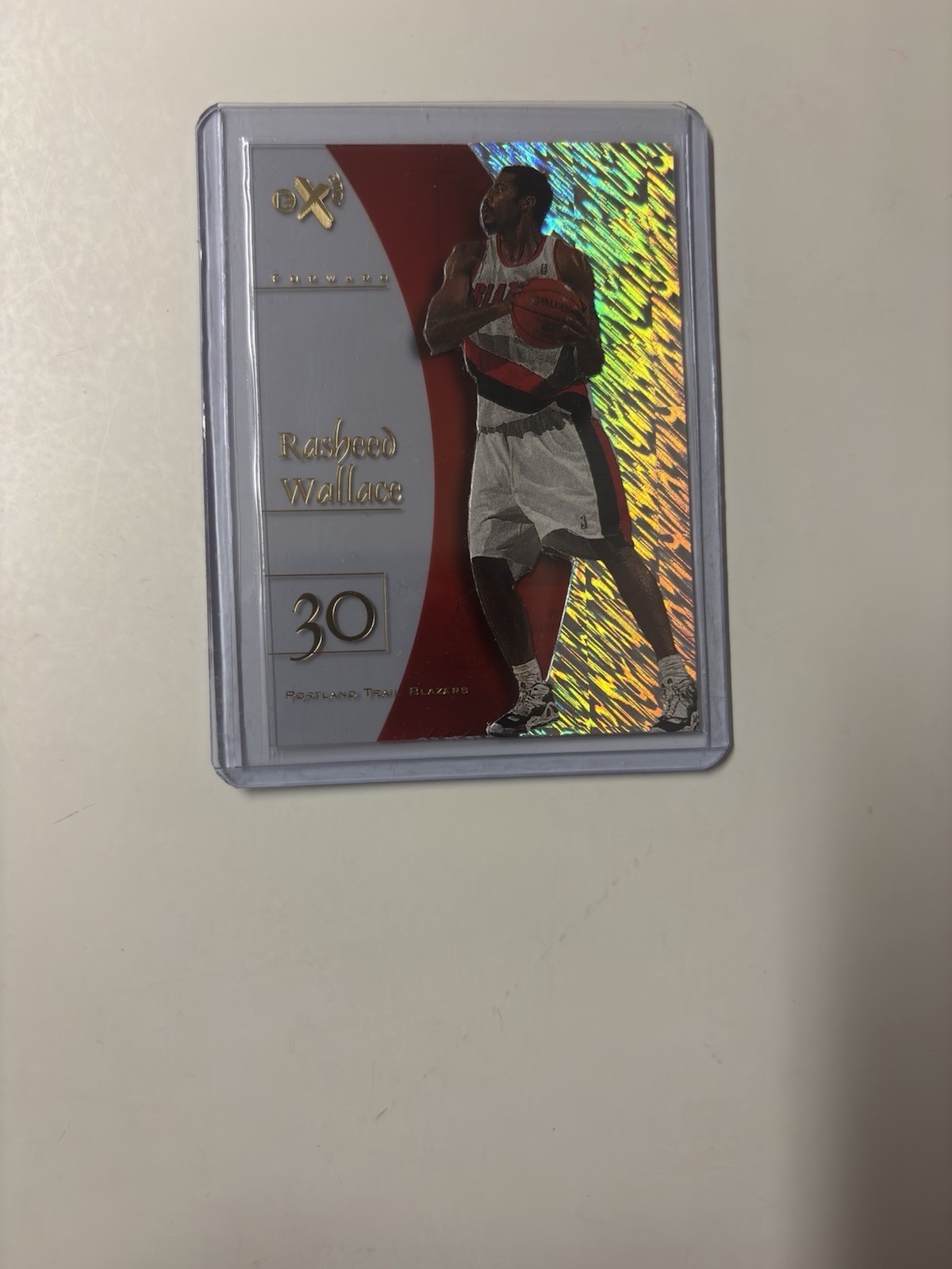 1997-98 EX2001 Rasheed Wallace #56