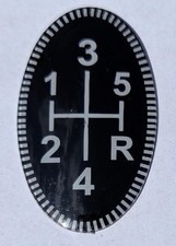 5-speed Hurst Pistol Grip Shifter Shift Pattern Indicator Mopar Tkx Tko Swap