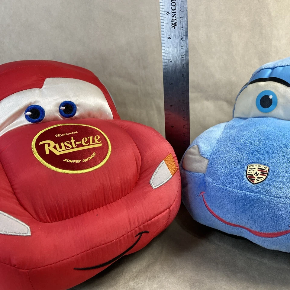 美泰迪士尼皮克斯汽车莎莉·卡雷拉保时捷毛绒填充动物玩具 13 罕见 — 第 2/4 张图片