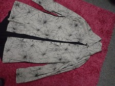 Brand New Ladies Stylish Yong Kim Gray/Black Longsleeve Shirt- UK Size- 18