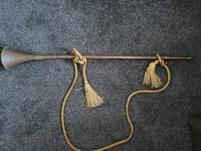 Vintage  Hunting  Horn, Copper and Brass, Antique, Stagecoach 77cm long