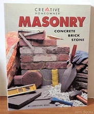 Masonry: Concrete Brick Stone - Paperback By Beall, Christine - VERY GOOD