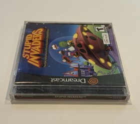 Stupid Invaders (Sega Dreamcast, 2001) CIB Complete 2 Discs