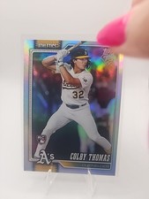 2026 Topps Series One  Colby Thomas RC Rainbow Foil Oakland Athletics