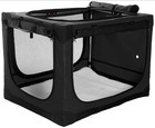 30 Inch Collapsible Travel Pet Crate for Cats Dogs Portable Four Door Foldable 