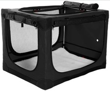 30 Inch Collapsible Travel Pet Crate for Cats Dogs Portable Four Door Foldable