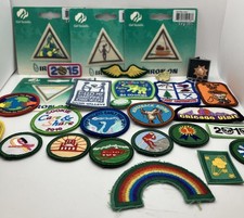 Girl Scout Patches New Assorted Rainbow Cookies 100 Years Pins Sports Chicago
