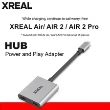 Xreal HUB Fast Charging 120Hz Adapter For XREAL Air /Air 2 Series Glasses Switch