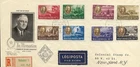HUNGARY @ 1945 GOOD FDC FRANKLIN ROOSEVELD  COVER LOW START   @201