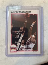 1991-92 Nba Hoops San Antonio Spurs Sheet - David Robinson Singles
