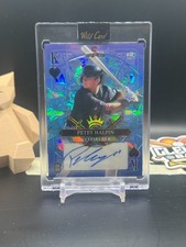 Petey Halpin 2024 Wild Card 5 Card Draw Auto 2/2 (DTR)