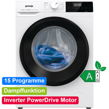 Gorenje Waschmaschine Frontlader 8kg 1400U/min Inverter Dampf AllergyCare NEU