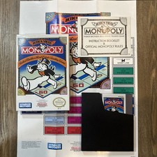 Monopoly (Nintendo Entertainment System, NES) CIB