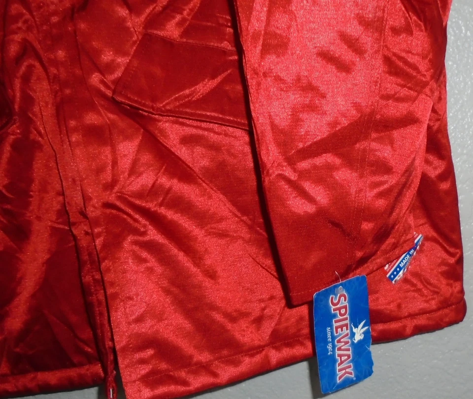 SPIEWAK Chaqueta Clima Frío Pesado NUEVA Roja Talla 52/54 Estilo 9166 Foto 2 de 4