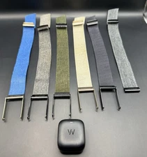 Whoop 4.0 Wrist Bands (5) and Battery