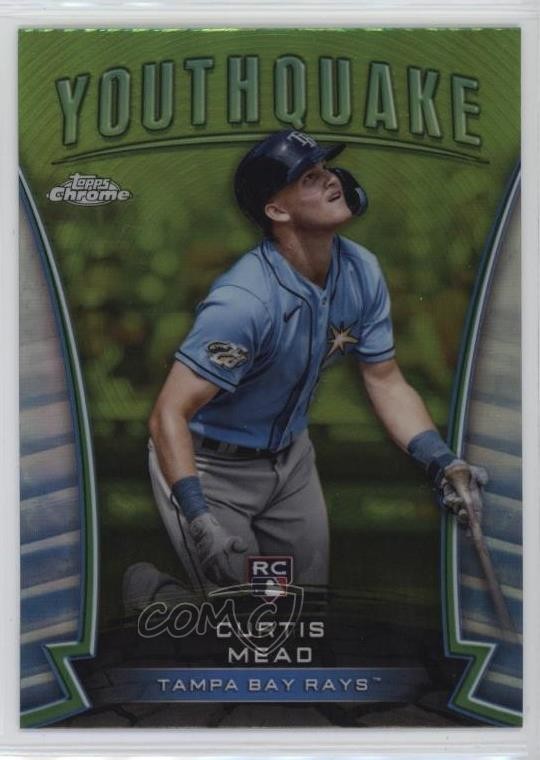 2024 Topps Chrome Youthquake Curtis Mead #YQ-6 0q37