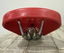 BMX Bike-Old School Red Saddles, Seat Vintage Bike Parts for sale