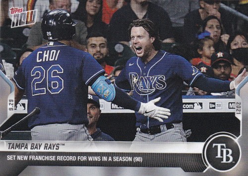 2021 Topps Now 881 TAMPA BAY RAYS™