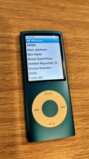 Apple iPod Nano 4th Gen A1285 8GB Blue MP3 MP4 Player